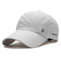 Topi Baseball Pancing Cepat Kering untuk Musim Panas, Topi Matahari Pria Outdoor yang Bernapas