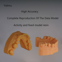 Résine d'impression 3D photopolymère YIDIMU 405nm à durcissement UV pour imprimantes DLP LCD 8K/12K/14K, fabrication de modèles d'implants orthodontiques
