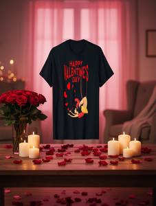 T-shirt per coppie di innamorati, per marito e moglie, con stampa digitale, regalo in stile moderno - Product Image 2