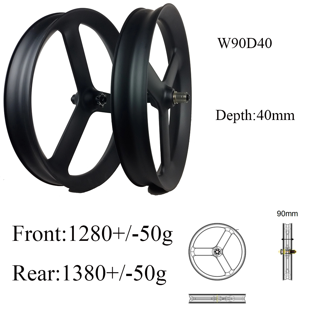 Noir - 90 mm de largeur