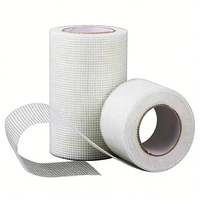 Rouleau de toile de renforcement pour matériaux de construction, pour le plâtrage et le travail de renforcement des enduits, ruban adhésif en fibre de verre auto-adhésif