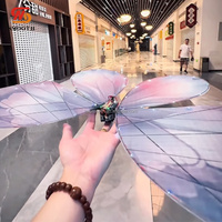 Mariposa Biónica Realista de Alta Gama y Tecnología Avanzada con Control Remoto para Crear Ambiente
