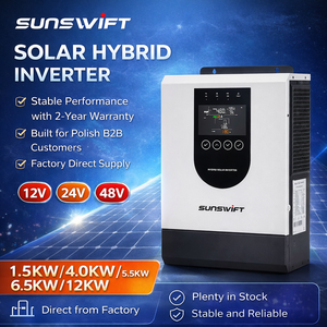 Inverter Solare Ibrido OEM 12KW 48V, Efficienza 94%, Ingresso 60-450VDC, Uscita 50/60Hz |   Pronto per il Marchio Privato |   per i distributori UE - Product Image 1