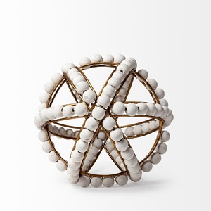 HMS 9 \ "arte popolare scultura in legno bianco perlina in oro modello per decorazioni per la casa o scatola di artigianato regalo festa del papà incluso - Product Image 2