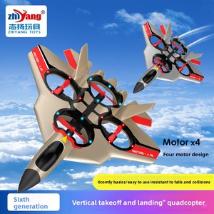 Zhiyang Toy - Quadcopter Eléctrico de 4 Canales, Material EVA, Uso en Interiores, Resistente a Caídas, <span class=keywords><strong>para</strong></span> Adolescentes y <span class=keywords><strong>Adultos</strong></span>, con Vuelo Estacionario y Cámara 1080p FHD - Product Image 3