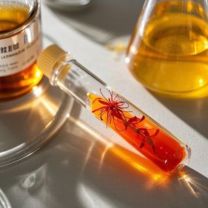 Stok hazır şişe safran ipliklerini bitkisel safran 100 gram safran satın - Product Image 4