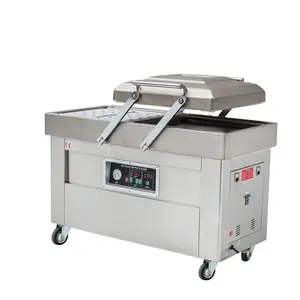 Bespacker DZ400/2SB automático de dupla câmara de frutas carne carne máquina de embalagem a vácuo de alimentos do mar