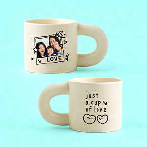 Tasse à café personnalisée en grès de 11 oz avec photo d'animal de compagnie, <span class=keywords><strong>mug</strong></span> imprimable pour les amoureux des animaux, la <span class=keywords><strong>famille</strong></span>, les amis, cadeau d'anniversaire, souvenir - Product Image 6
