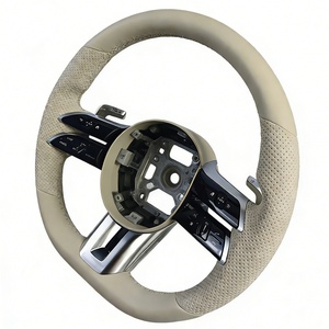 Volante de Cuero Personalizado de Fábrica para <span class=keywords><strong>Mercedes</strong></span> <span class=keywords><strong>Benz</strong></span> ML350 CLK500 C300 C350 <span class=keywords><strong>4matic</strong></span> R171 R230 E43 E53 E55 - Product Image 1