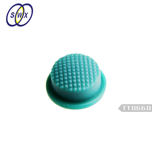 زر دفع مطاطي سيليكون مقاوم للأتربة مخصص من السيليكون فردي - Product Image 2