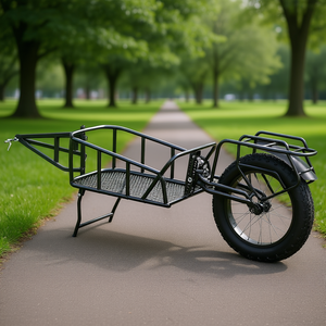 Carrito de Bicicleta con Ruedas de 20 Pulgadas, Capacidad de 70 Libras, Enganche Universal de Liberación Rápida, Remolque de Carga - Product Image 2