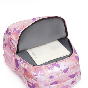 Primary School Students <b>Large</b> Capacity Waterproof Fashionable Nylon School Bags Boys and Girls Fashion <b>Backpack</b> - Product Image 2