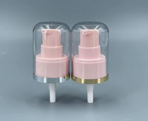 Pompe à lotion rose 24/410 en gros pour bouteille cosmétique - Product Image 2