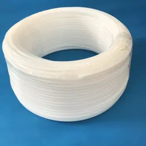 PTFE管管厂F4塑料可选白色耐腐蚀PTFE氟塑料定制ISO/ROHS/SGS成型