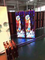 Écran d'affichage numérique LED double face autoportant HD P3 pour extérieur avec verre de protection, affichage vidéo et texte, contrôle à distance 4G en cluster