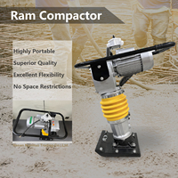 Compacteur à essence pour le compactage du sol, la construction routière, portable, facile à utiliser, type Jumping Jack
