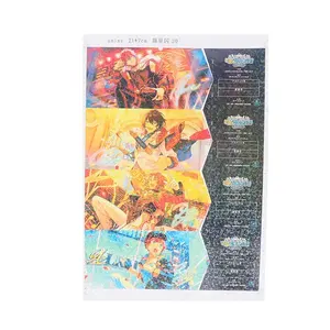 <span class=keywords><strong>Carte</strong></span> holographique personnalisée OEM cartes papier <span class=keywords><strong>coupon</strong></span> de billet de cinéma - Product Image 3