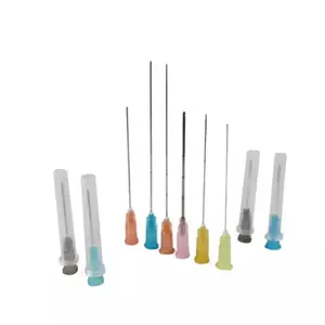 Disposable Medical Sterile 22G 23G 25G 27G SubcutaneousInjection Beauty Iniection Tip Micro Cannula Needle