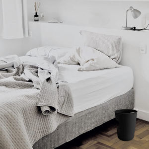 Rõ ràng nhựa PP wastebasket rác Thùng rác có thể cho văn phòng nhà hoặc phòng ngủ sử dụng - Product Image 3