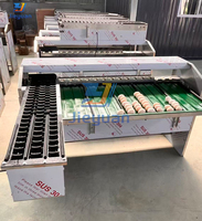 Machine de triage des œufs pour œufs de poulet et de canard, triage des œufs par poids et taille, en acier inoxydable, pour utilisation dans les fermes avicoles