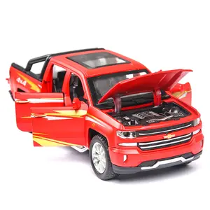 Kualitas Tinggi Pickup Mainan 1:32 Diecast Truk Pria Hadiah Model Truk 1 32