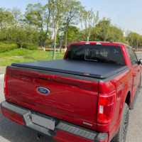 KSCAUTO Couverture de tonneau de lit de camion souple Quad Fold pour Dodge Ram 2002 2023 1500 2500 3500