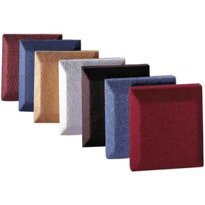 Fireproof Home theater studio soundproof acoustic foam fabric