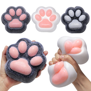 Vente directe usine – Jouets anti-stress personnalisés en forme de patte de chat Taba Squishy de 5,91 pouces – Nouveauté pour la décompression et le soulagement du stress - Product Image 3