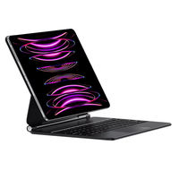 Clavier tactile sans fil Magic Keyboard pour tablette et étui de protection pour iPad Pro 11 pouces iPad Air 4e/5e génération