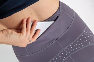 SHEMAX Ladies Black Horse Medias de equitación reflectantes Producto ecuestre Premium - Product Image 3