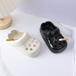 ที่เขี่ยบุหรี่เซรามิก Mystic Arts สีดำขาว ของตกแต่งบ้าน ของขวัญ - Product Image 4