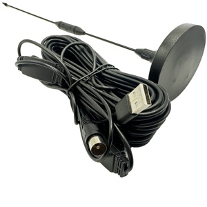 Antenne TV numérique terrestre intérieure/extérieure, HD <span class=keywords><strong>pour</strong></span> usage domestique (personnes âgées), sans internet requis, avec faisceau de câbles - Product Image 6