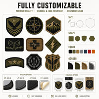 Insigne brodé personnalisé, badge d'aventure en plein air, vente en gros, style tactique OEM, crête auto-agrippante pour sac à dos, veste, chapeau
