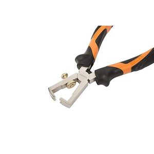 Alicates Pelacables de acero métricos KENDO de 160mm, superficie de mandíbula dentada, mango Industrial DIY, plástico personalizable OEM 200mm - Product Image 4