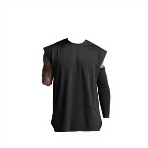 Camiseta Deportiva de Malla Casual para Hombre, Personalizada, de Punto, 100% Poliéster, de Alta Calidad, Sin Mangas, Secado Rápido, Transpirable, Cuello Redondo - Product Image 4