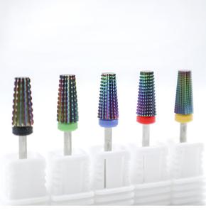 Broca de Carburo para Uñas 5 en 1, Punta Lisa, para Manicura, Eliminación de Gel, Suministros para Uñas - Product Image 6