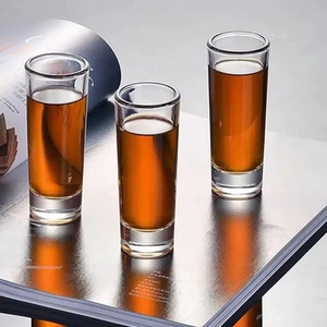 Vaso de chupito mexicano personalizado de gran venta, vaso de chupito tipo tubo de ensayo, vaso de chupito alto para bar y vino - Product Image 1