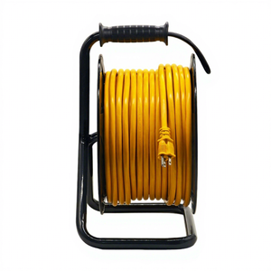 Enrouleur de câble <span class=keywords><strong>électrique</strong></span> prises US EU 20M 25M <span class=keywords><strong>40M</strong></span> 50M Câble rétractable IP44 pour usage domestique et extérieur - Product Image 3