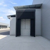 Niveleur de quai gonflable isolé hermétique en alliage d'aluminium pour entrepôt, avec moteur électrique, garantie de 2 ans, assistance technique en ligne