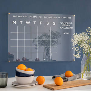 Pizarra Magnética Acrílica Personalizada, Calendario Transparente <span class=keywords><strong>de</strong></span> Borrado en Seco - Product Image 3