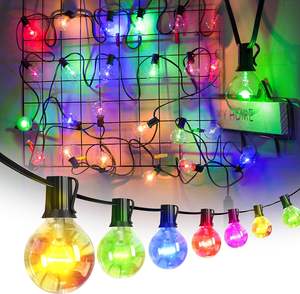 <span class=keywords><strong>Guirlande</strong></span> lumineuse d'<span class=keywords><strong>ampoule</strong></span> à boule G40 de 25 pieds et 50 pieds, <span class=keywords><strong>guirlande</strong></span> de jardin étanche pour l'extérieur, fête de Noël et <span class=keywords><strong>terrasse</strong></span> - Product Image 3