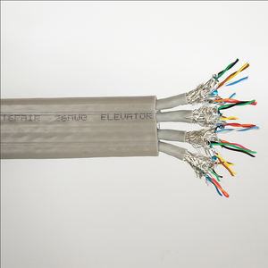 <span class=keywords><strong>Cable</strong></span> de Elevador <span class=keywords><strong>UTP</strong></span> Cat5e Plano <span class=keywords><strong>Flexible</strong></span> de 24 Hilos Blindado TVVBP <span class=keywords><strong>para</strong></span> Venta al por Mayor - Product Image 1