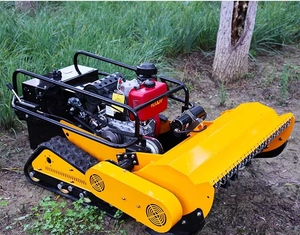 Tagliaerba Robotizzato Semovente <span class=keywords><strong>a</strong></span> Controllo Remoto Senza Fili con <span class=keywords><strong>Motore</strong></span> ad Alta Potenza 800-1200mm per Giardino - Product Image 2