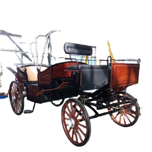 Elegante turismo victoriano turismo boda carro de caballos para la venta - Product Image 3