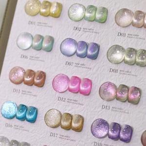 Danny Coll Cat Eye Nagellak UV Magnetische <span class=keywords><strong>Gel</strong></span> Lak Private Label 35 Kleuren Cat Eye <span class=keywords><strong>Gel</strong></span> Nagellak Set - Product Image 5