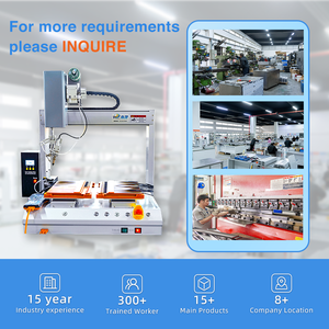 Robot <span class=keywords><strong>de</strong></span> Soldadura <span class=keywords><strong>de</strong></span> Doble Cabezal Eficiente <span class=keywords><strong>de</strong></span> 1.2 Segundos Xiaomao, Nueva Tecnología, Componentes Centrales <span class=keywords><strong>de</strong></span> Motor PLC, Reemplaza a 2 Trabajadores, 500mm/s - Product Image 6