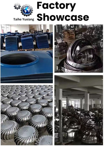 201/304 thép không gỉ mưa bằng chứng công nghiệp tuabin khí thải không có điện gió mui xe điều khiển thông gió mái Quạt thông gió - Product Image 5