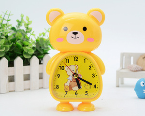 Đồng Hồ Báo Thức Hình Gấu Cho Phòng Ngủ Để Bàn Trẻ Em Chức Năng Thu Sét Đồng Hồ Để Bàn Di Động - Product Image 2
