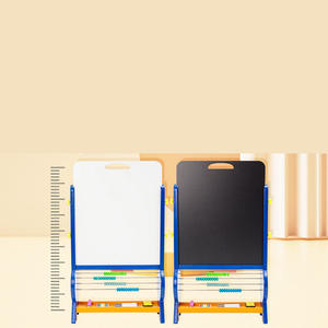 Ábaco Digital Educativo, Juguetes de Aprendizaje, Pizarra de Dibujo de Madera de Doble Cara, Caballete de Juguete, Juguete de Pintura - Product Image 6