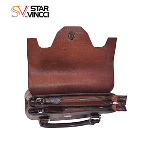 Sacs à main pour femmes exclusifs <span class=keywords><strong>de</strong></span> créateur Porte-documents classique en cuir véritable rétro - Product Image 3